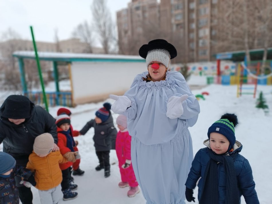 "Қысқы ойындар" ересек, мектеп алды топтары
